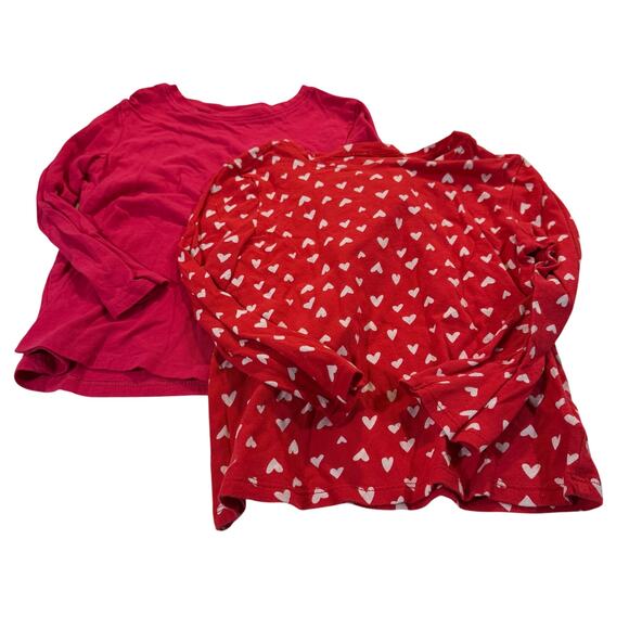 Old Navy Other - Old Navy Long Sleeve 4T Toddler Girl Bundle (2) 100% Cotton